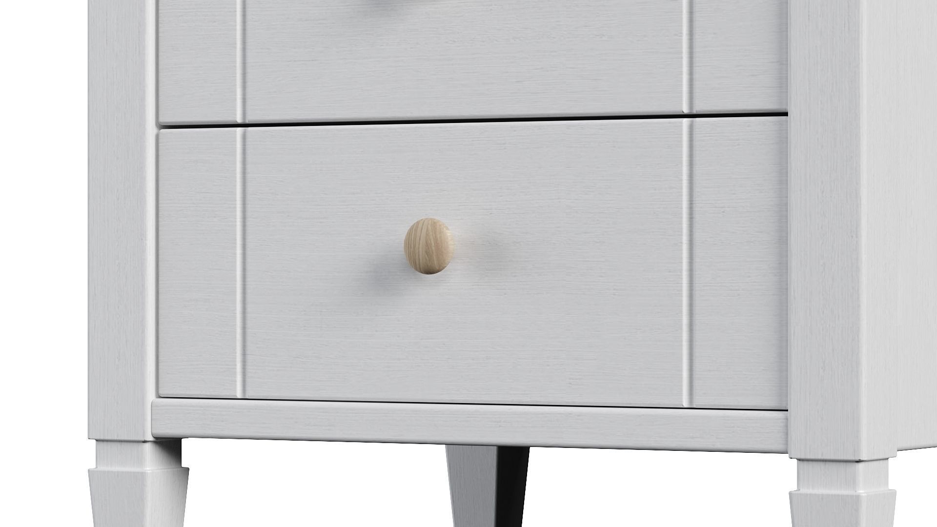 Bedroom set bookcase with two doors 3D Model Collection_39