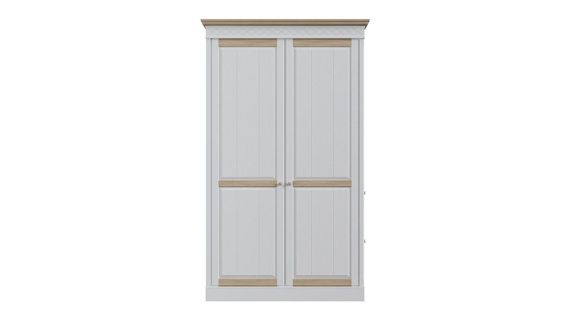 Bedroom set bookcase with two doors 3D Model Collection_33
