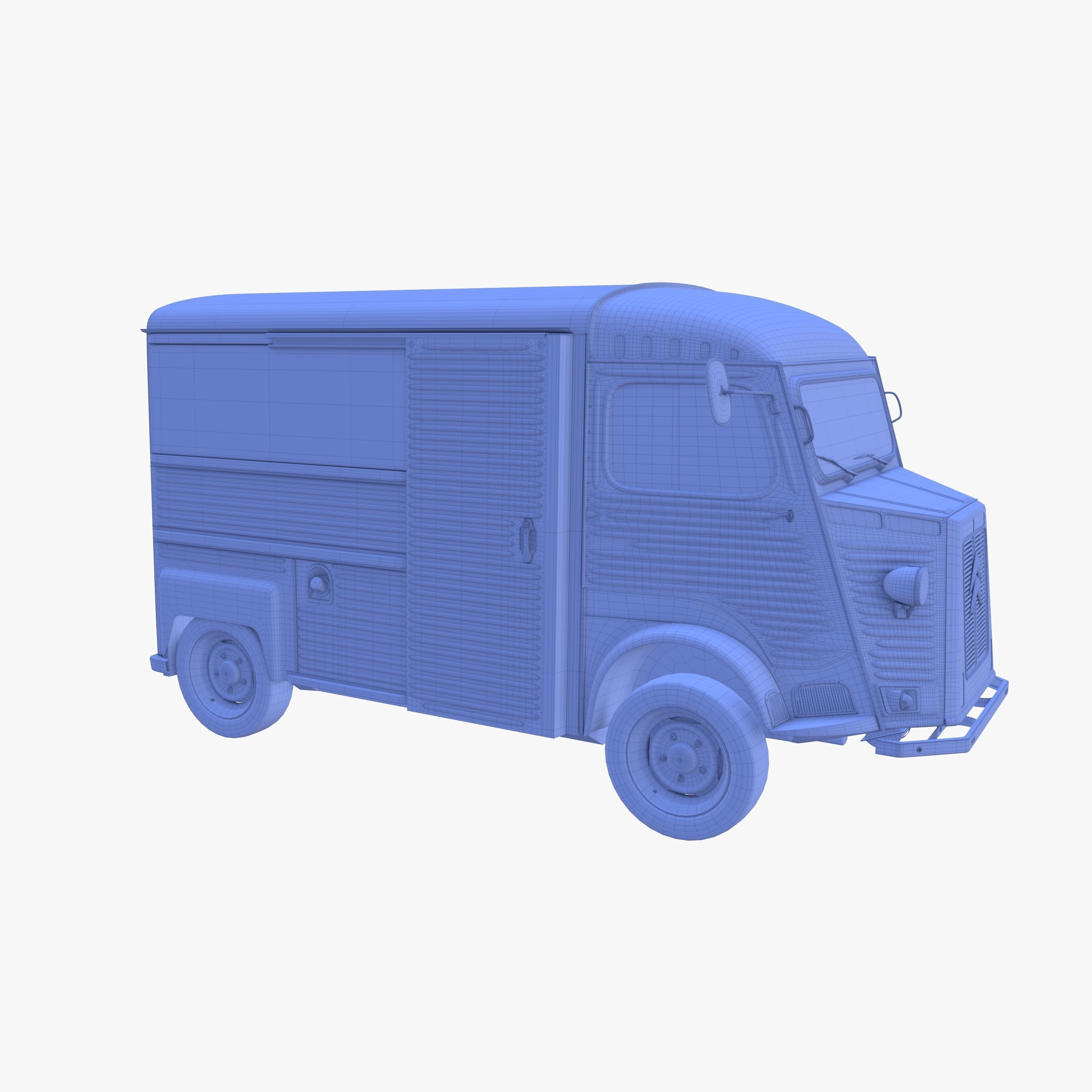 Citroen HY Red 3D model_17