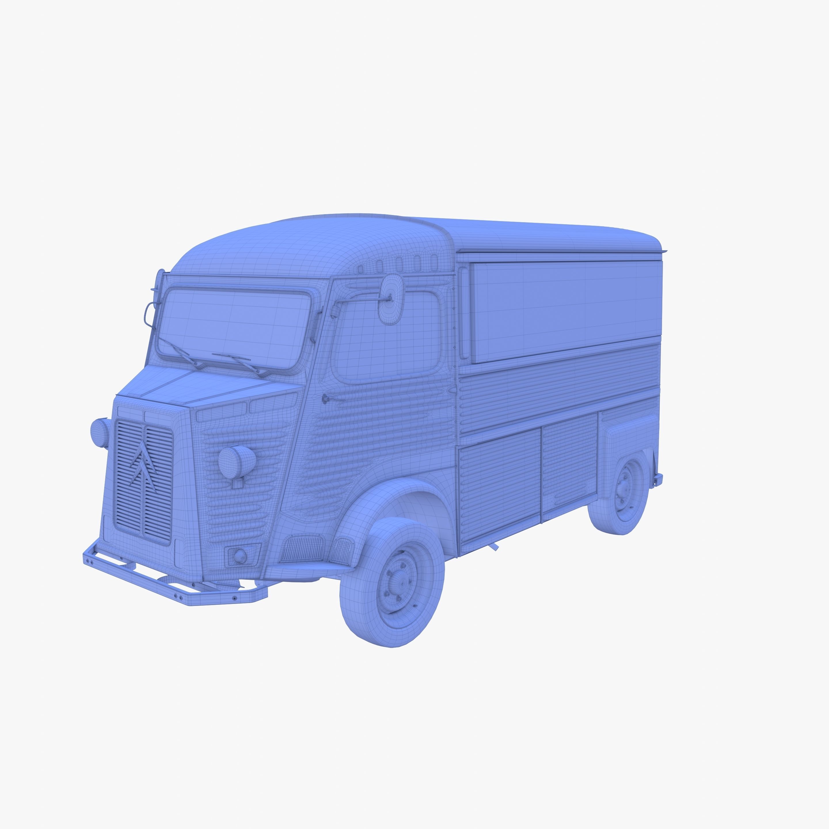 Citroen HY Red 3D model_13
