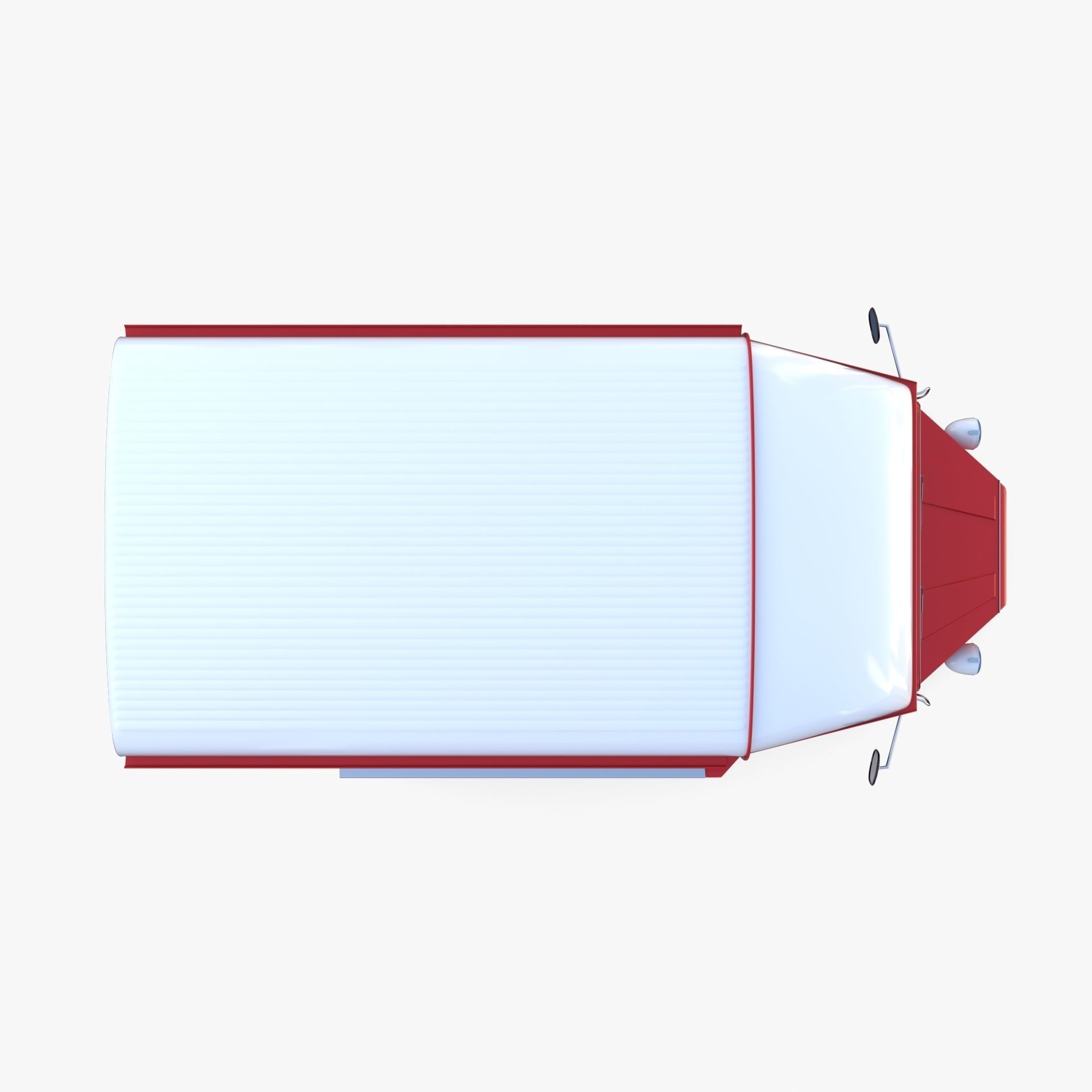 Citroen HY Red 3D model_9