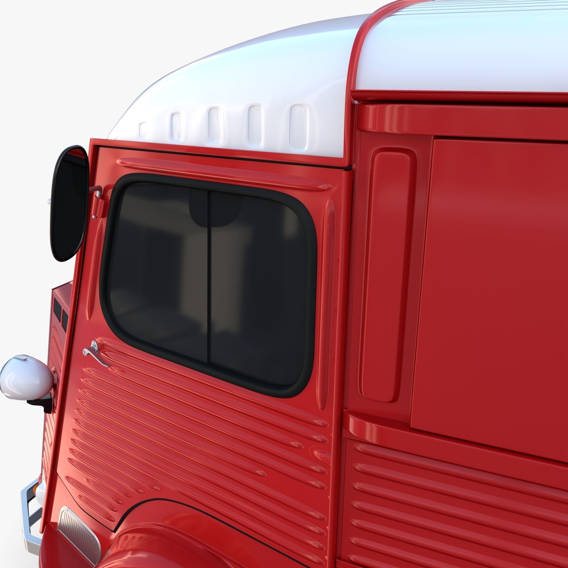 Citroen HY Red 3D model_10