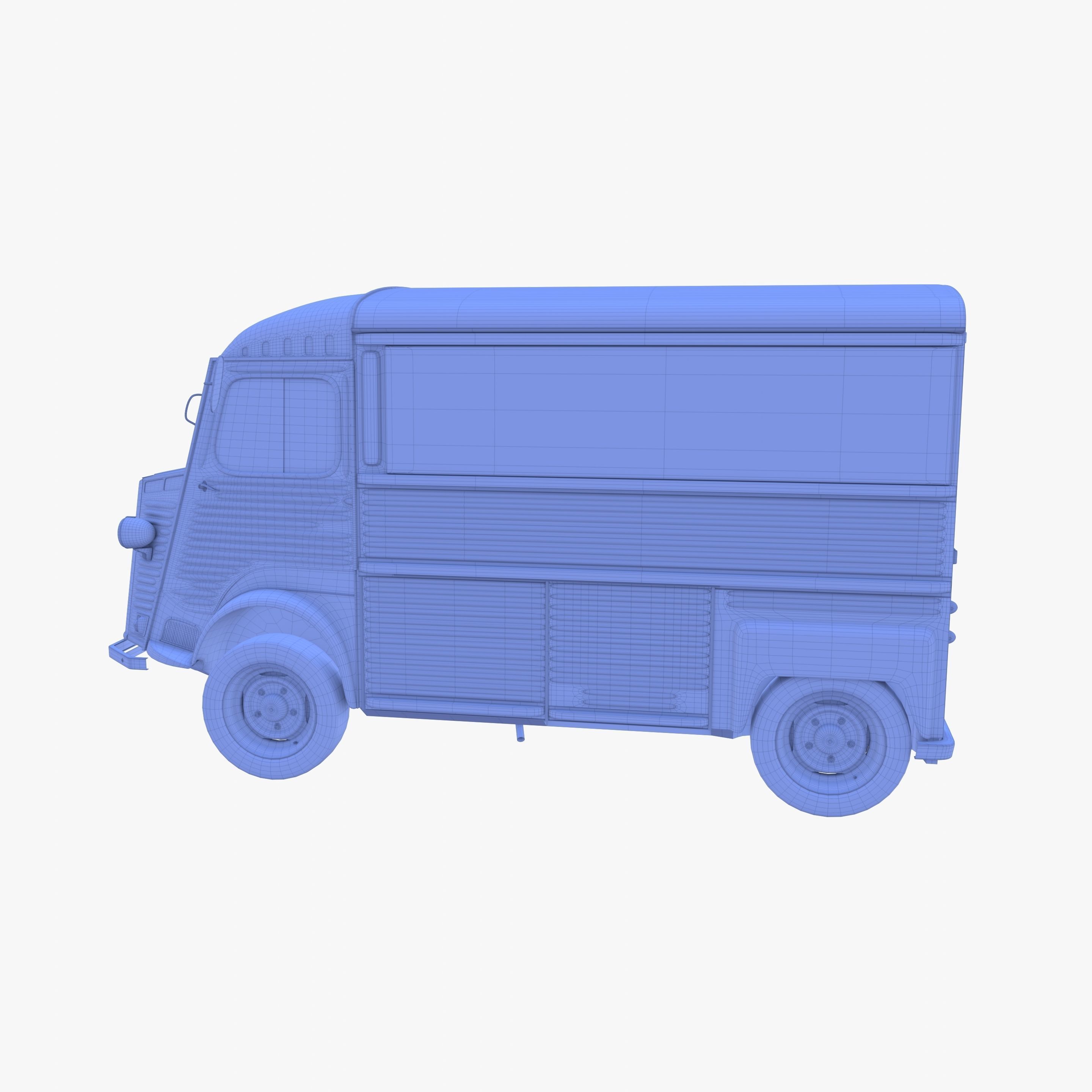 Citroen HY Red 3D model_14