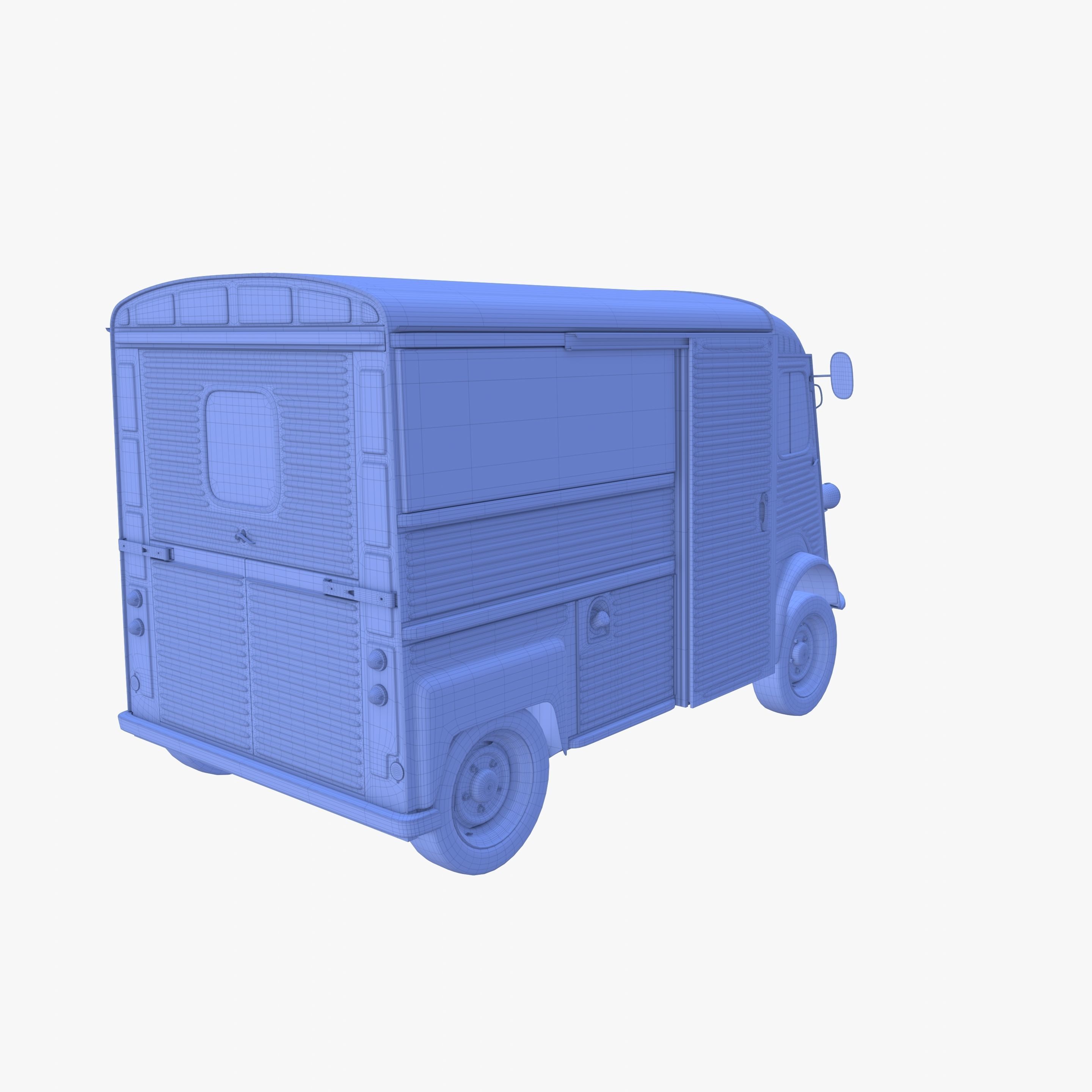Citroen HY Red 3D model_16