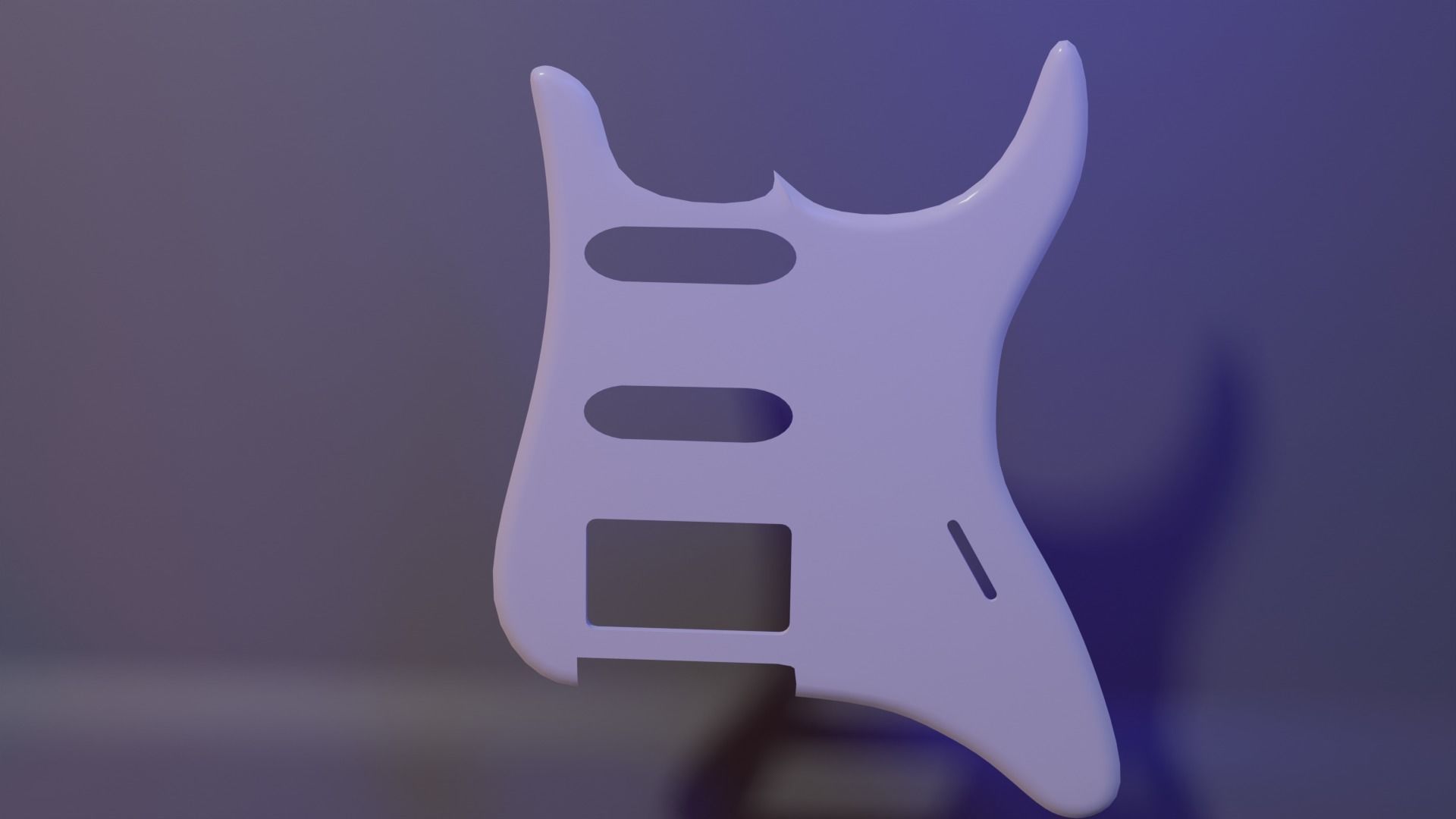 Guitar Yamaha Pacifica 012 3D model_9