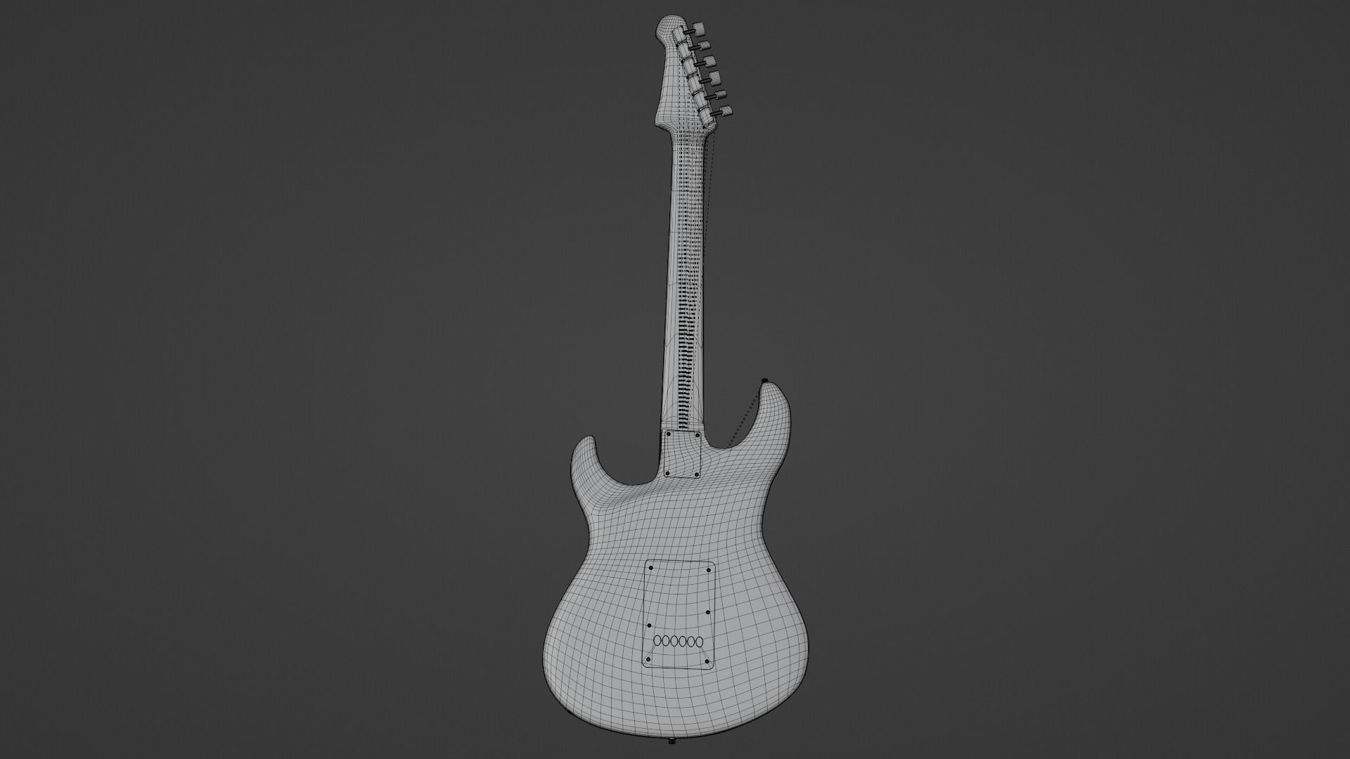 Guitar Yamaha Pacifica 012 3D model_14
