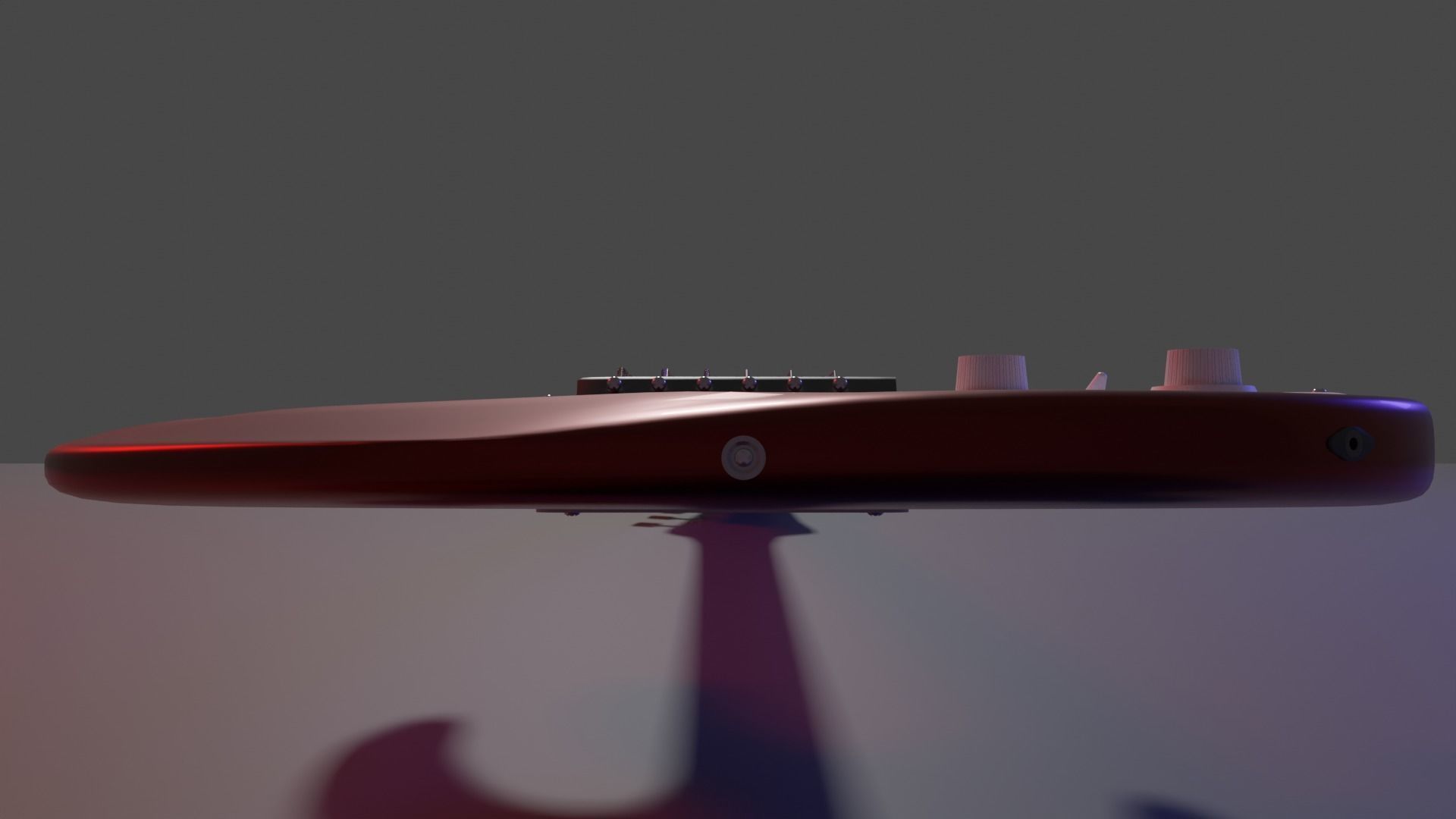 Guitar Yamaha Pacifica 012 3D model_6