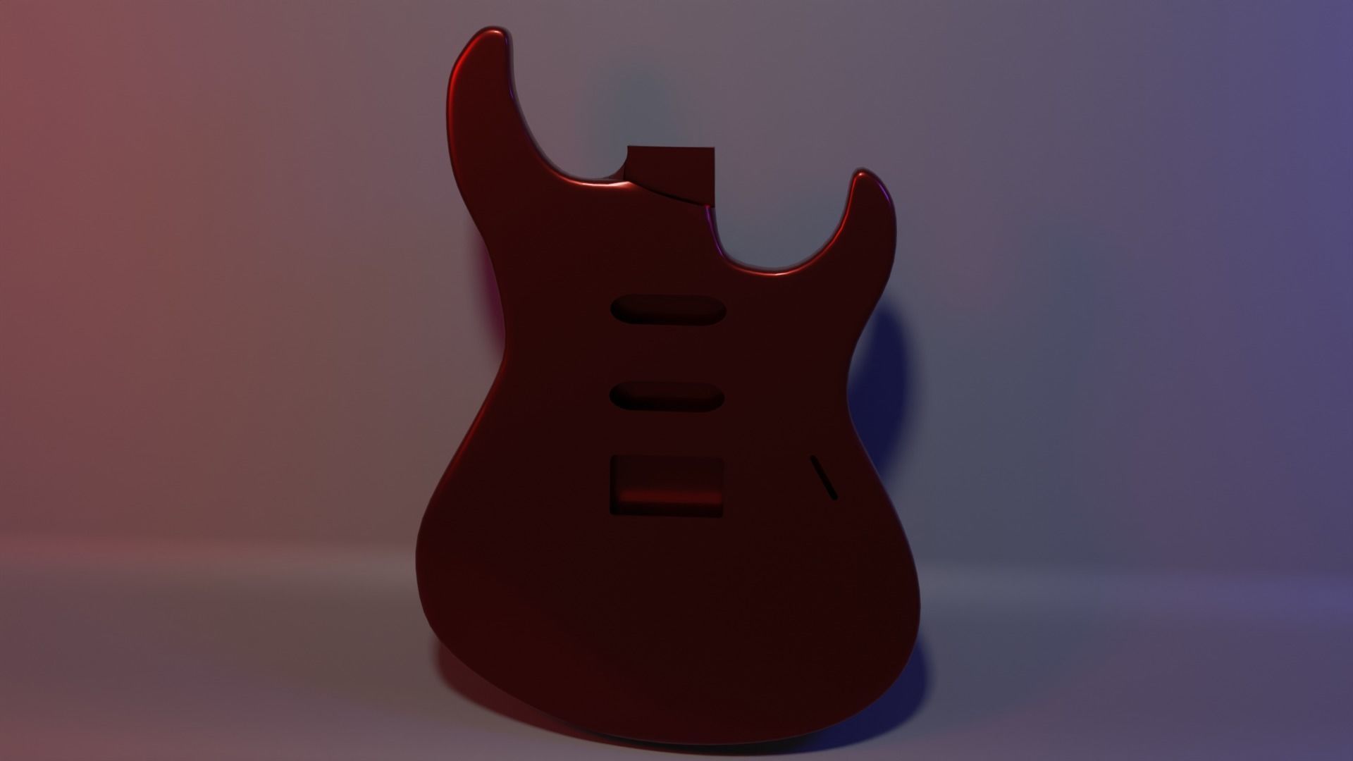 Guitar Yamaha Pacifica 012 3D model_10