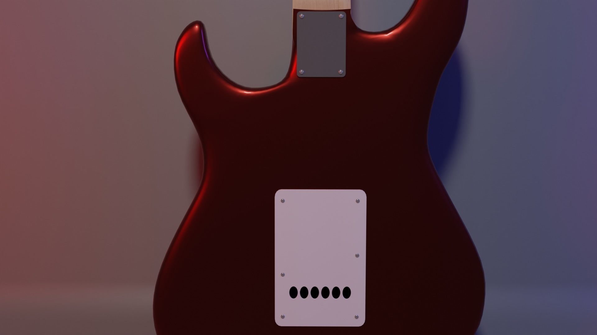 Guitar Yamaha Pacifica 012 3D model_5