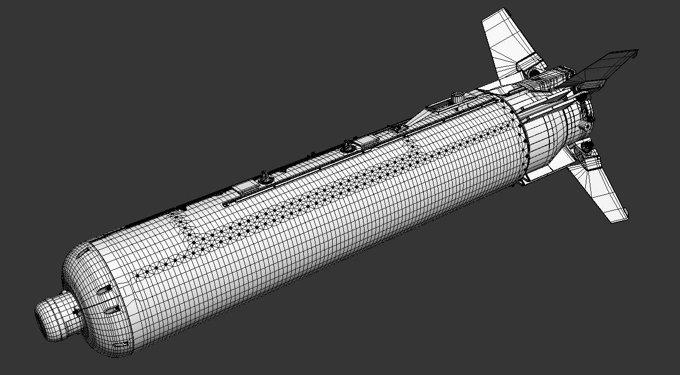 CBU-103 Combined Effects Munition 3D model_19