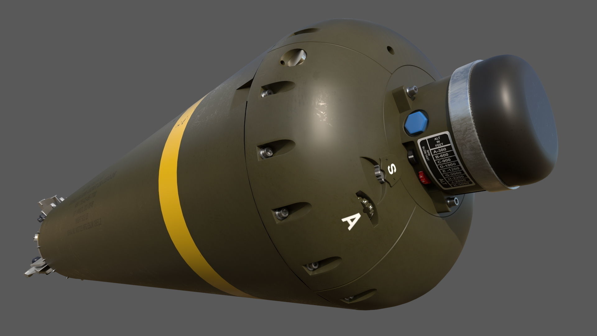 CBU-103 Combined Effects Munition 3D model_2