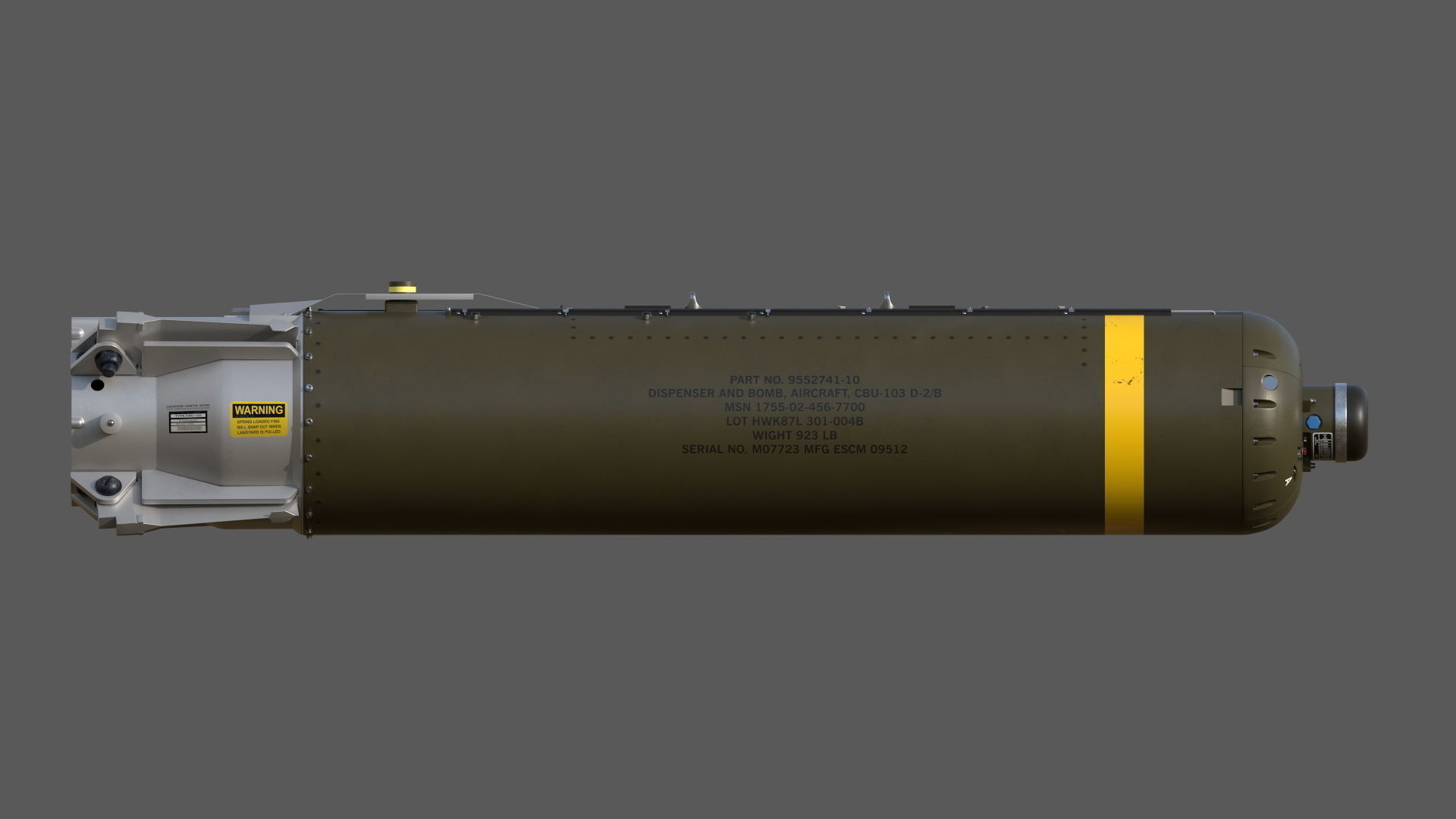 CBU-103 Combined Effects Munition 3D model_5
