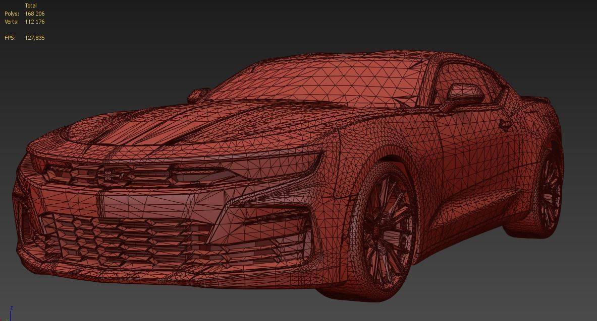 camaro 2020 3D model_9