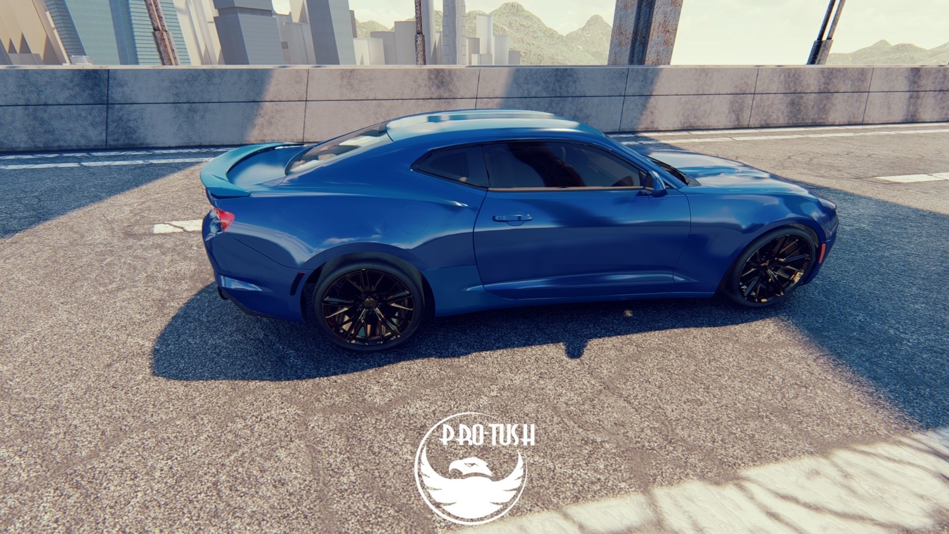 camaro 2020 3D model_20