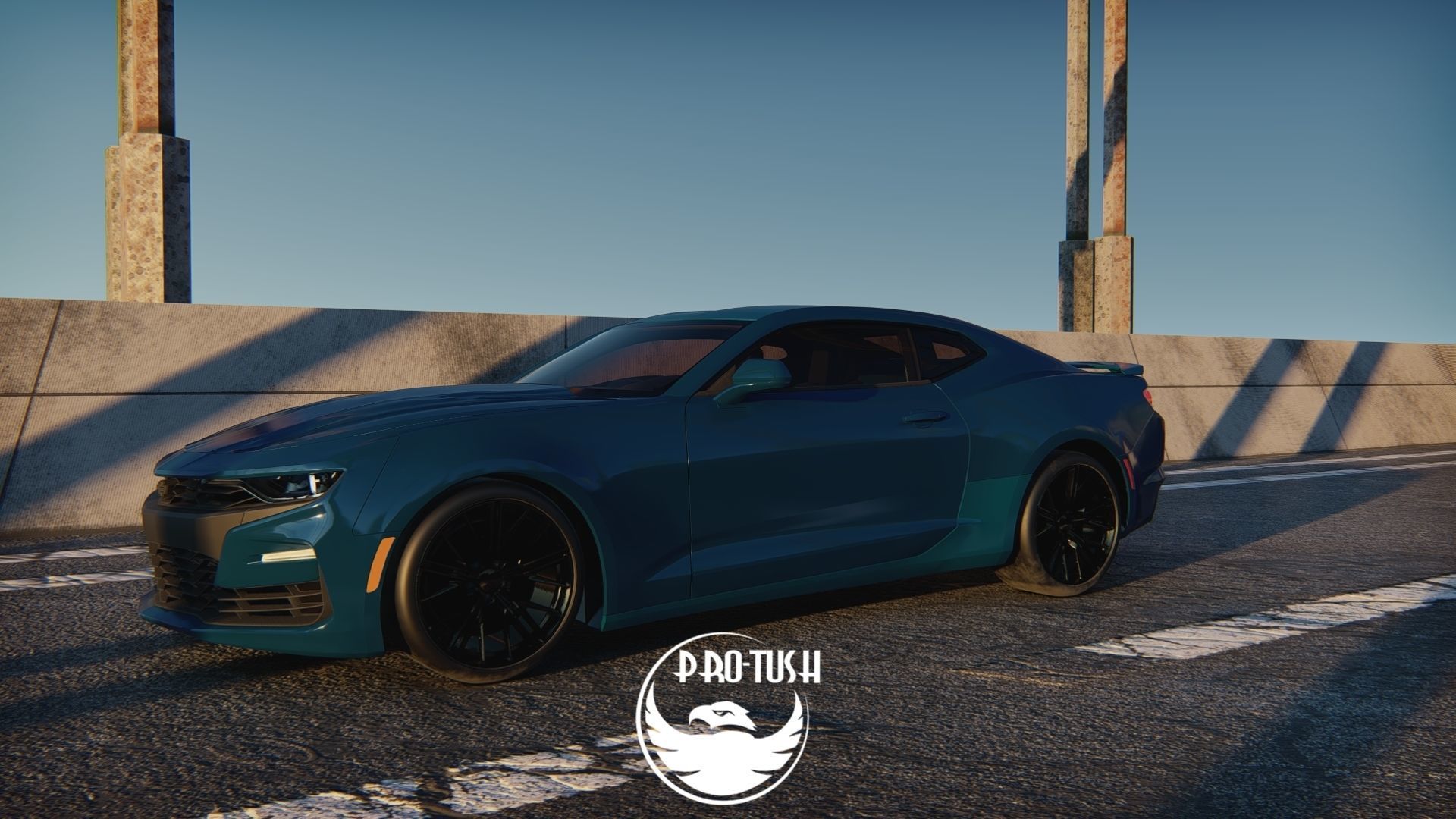 camaro 2020 3D model_23