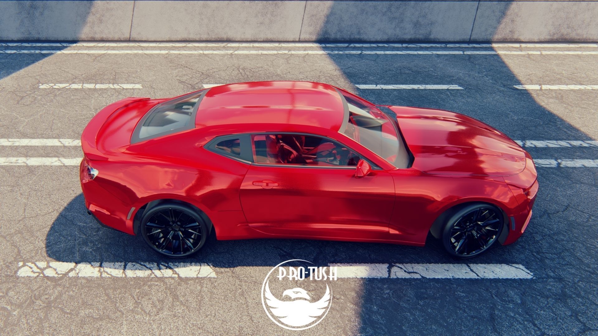 camaro 2020 3D model_43