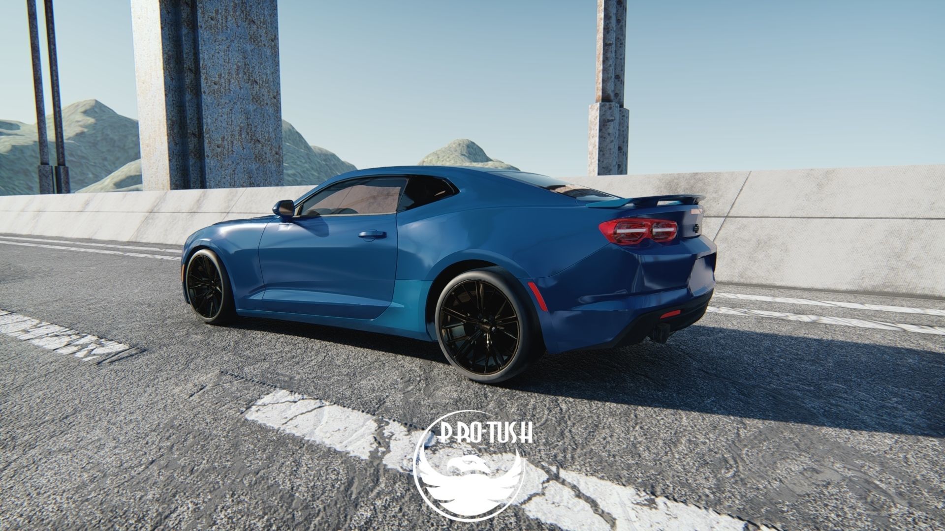 camaro 2020 3D model_25