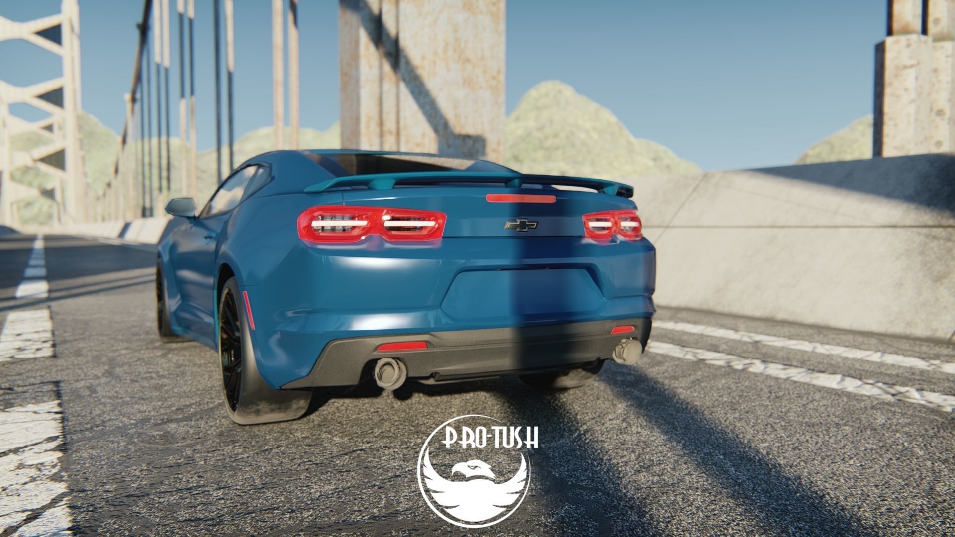 camaro 2020 3D model_28