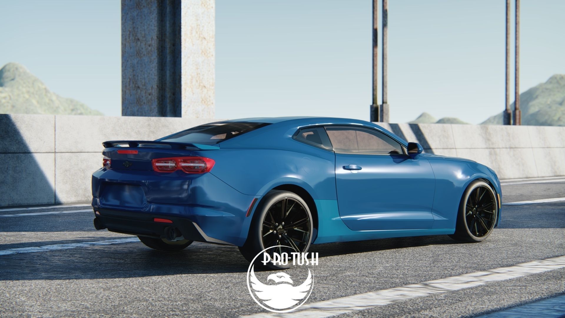 camaro 2020 3D model_31