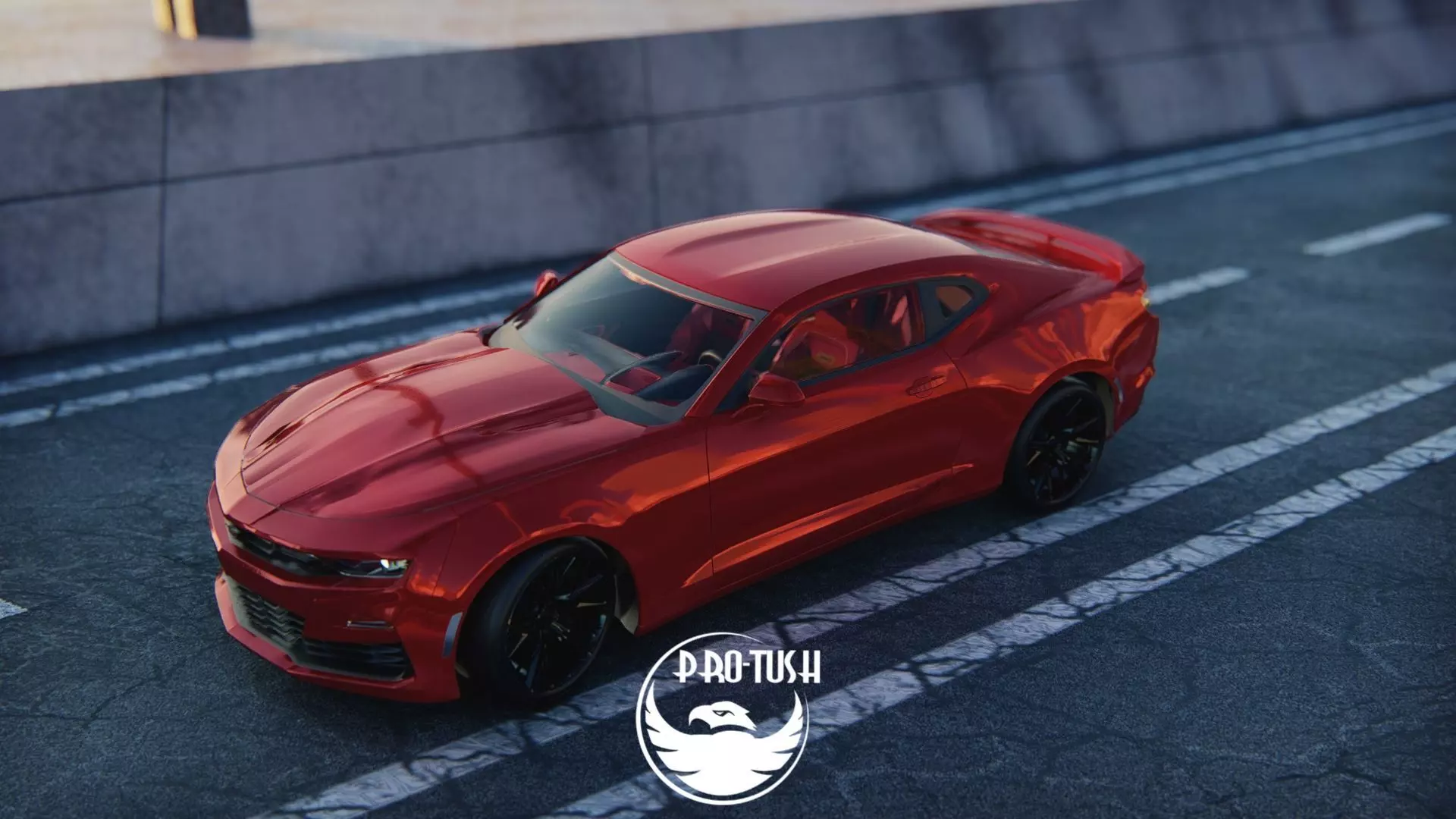 camaro 2020 3D model_0