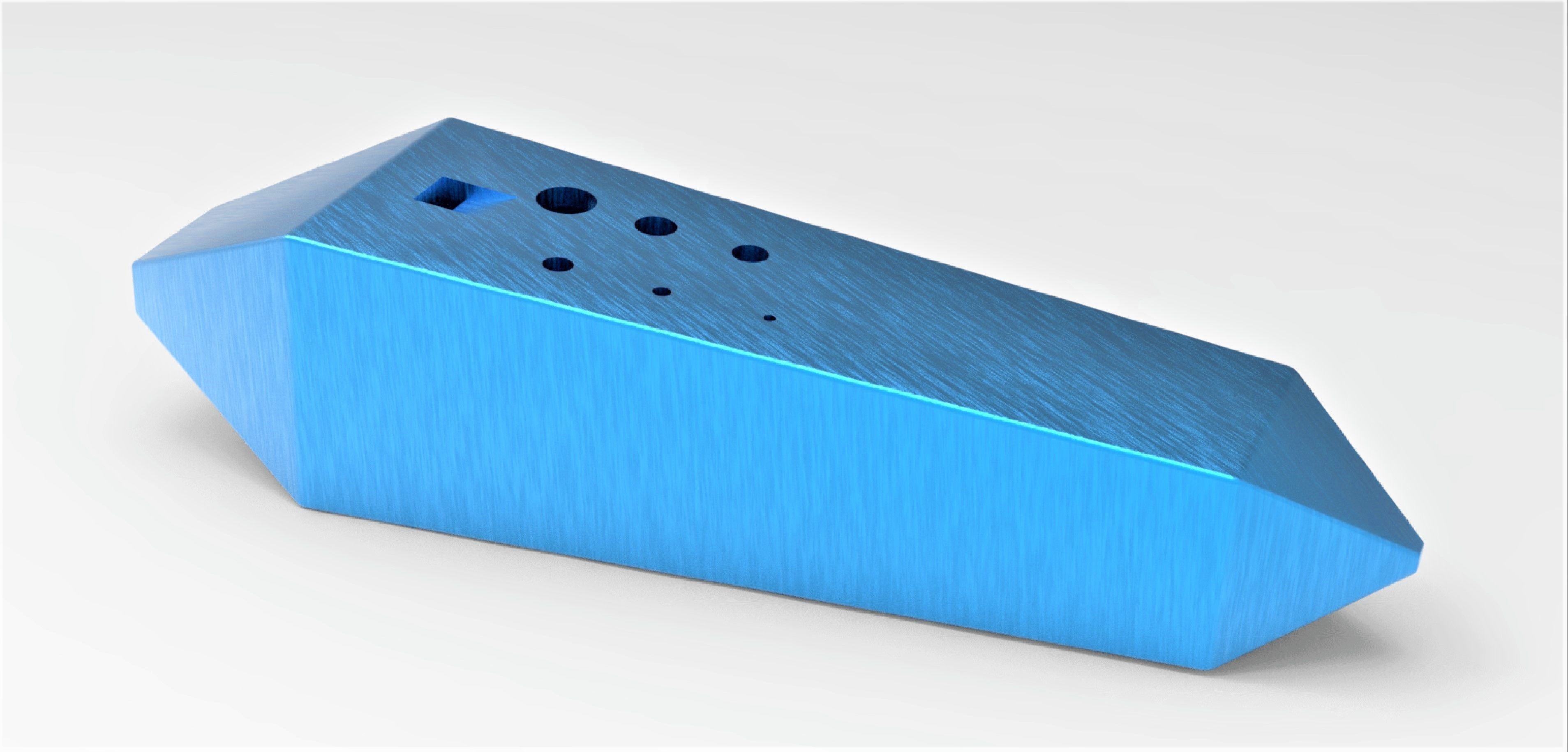 Hind Obelisk Alto Ocarina  Low-poly 3D model_3