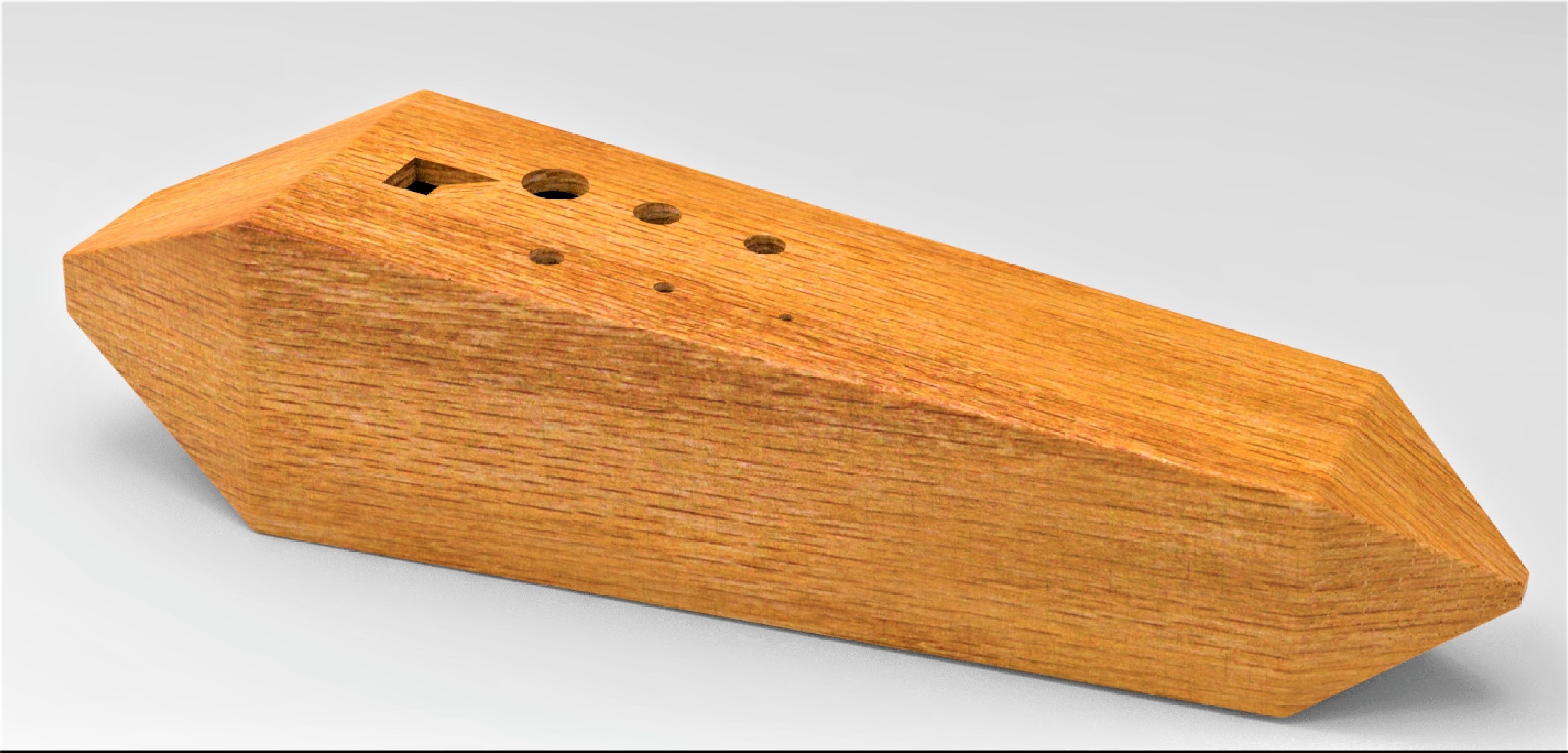 Hind Obelisk Alto Ocarina  Low-poly 3D model_2