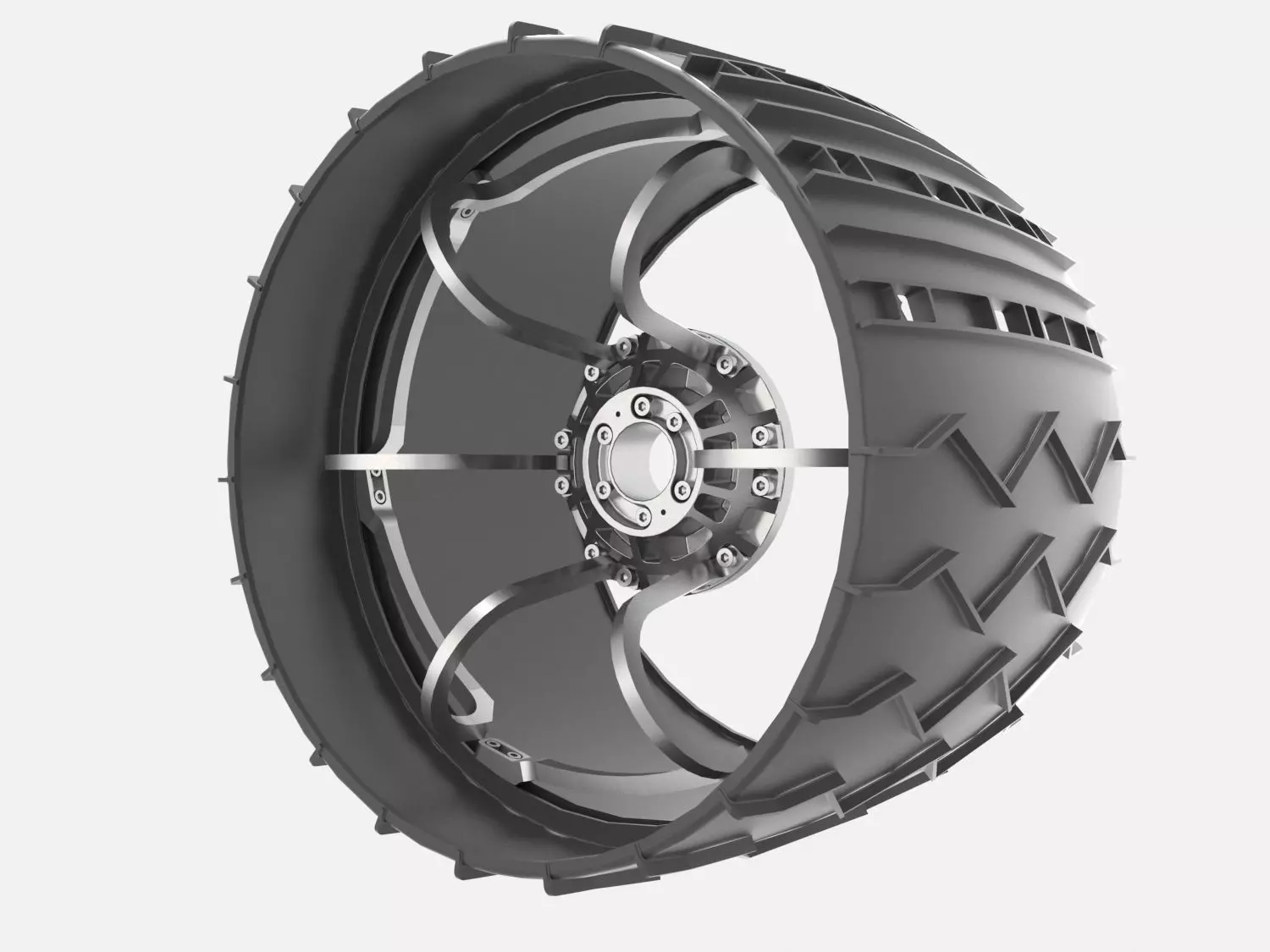 Wheel Nasa Curiosity 3D model