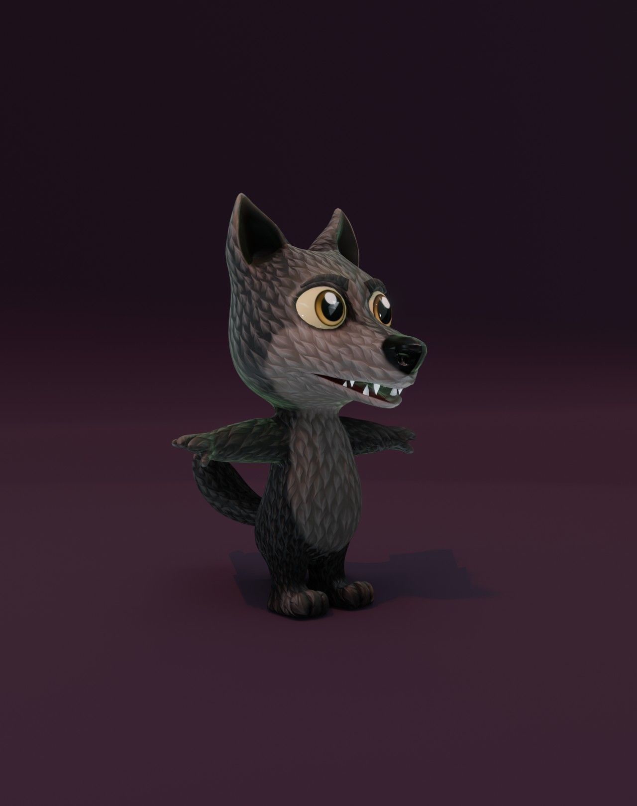Cartoon Wolf 3D Collection _68