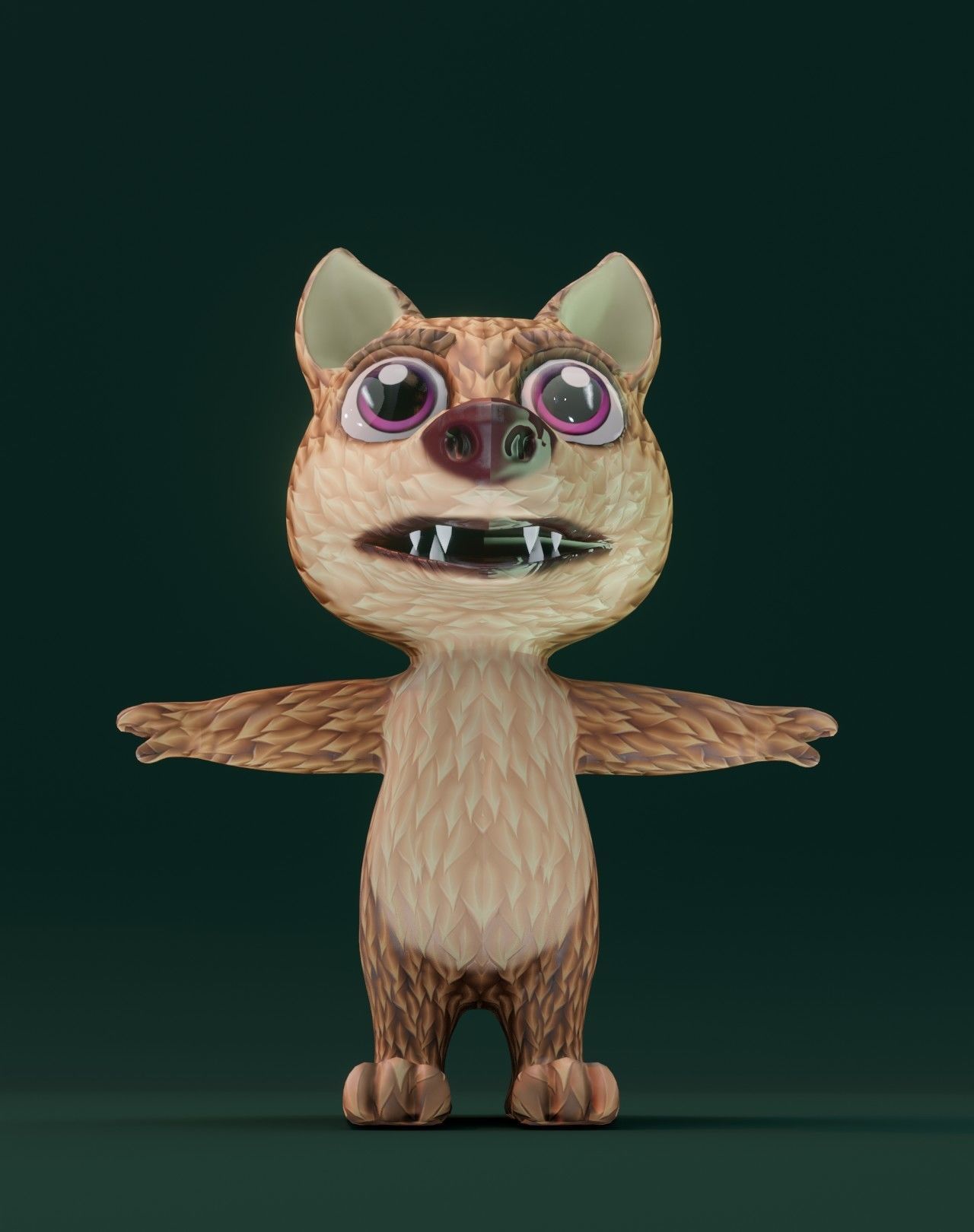 Cartoon Wolf 3D Collection _55