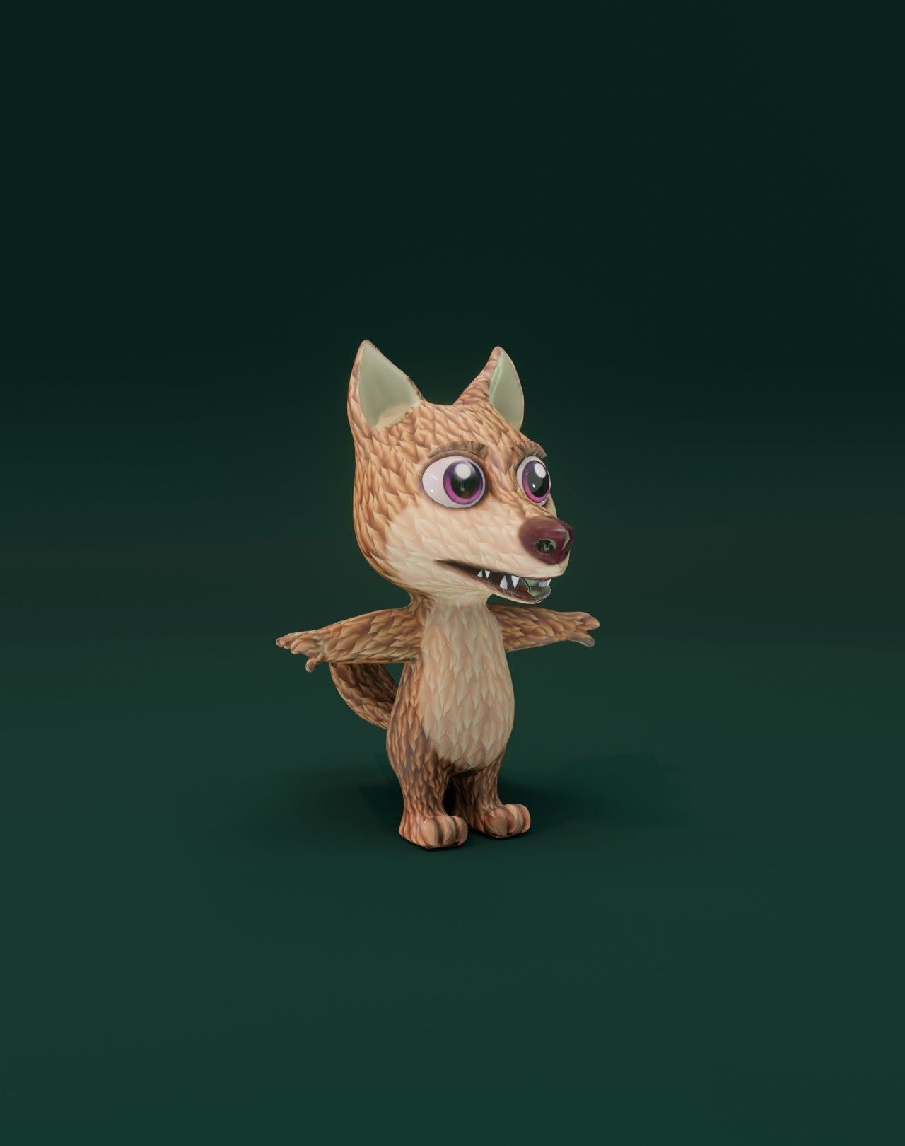 Cartoon Wolf 3D Collection _54