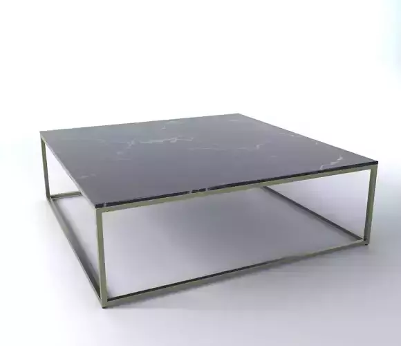 Marble coffee table