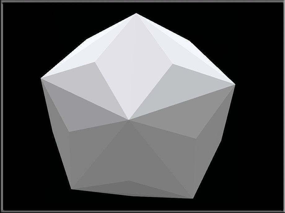 DIAMOND STAR Low-poly 3D model_1