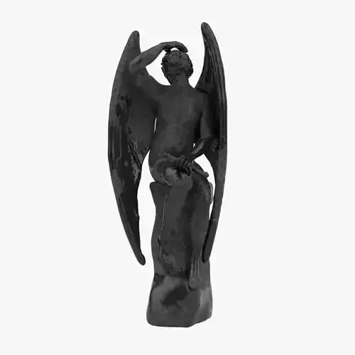 Lucifer Statue 3D model