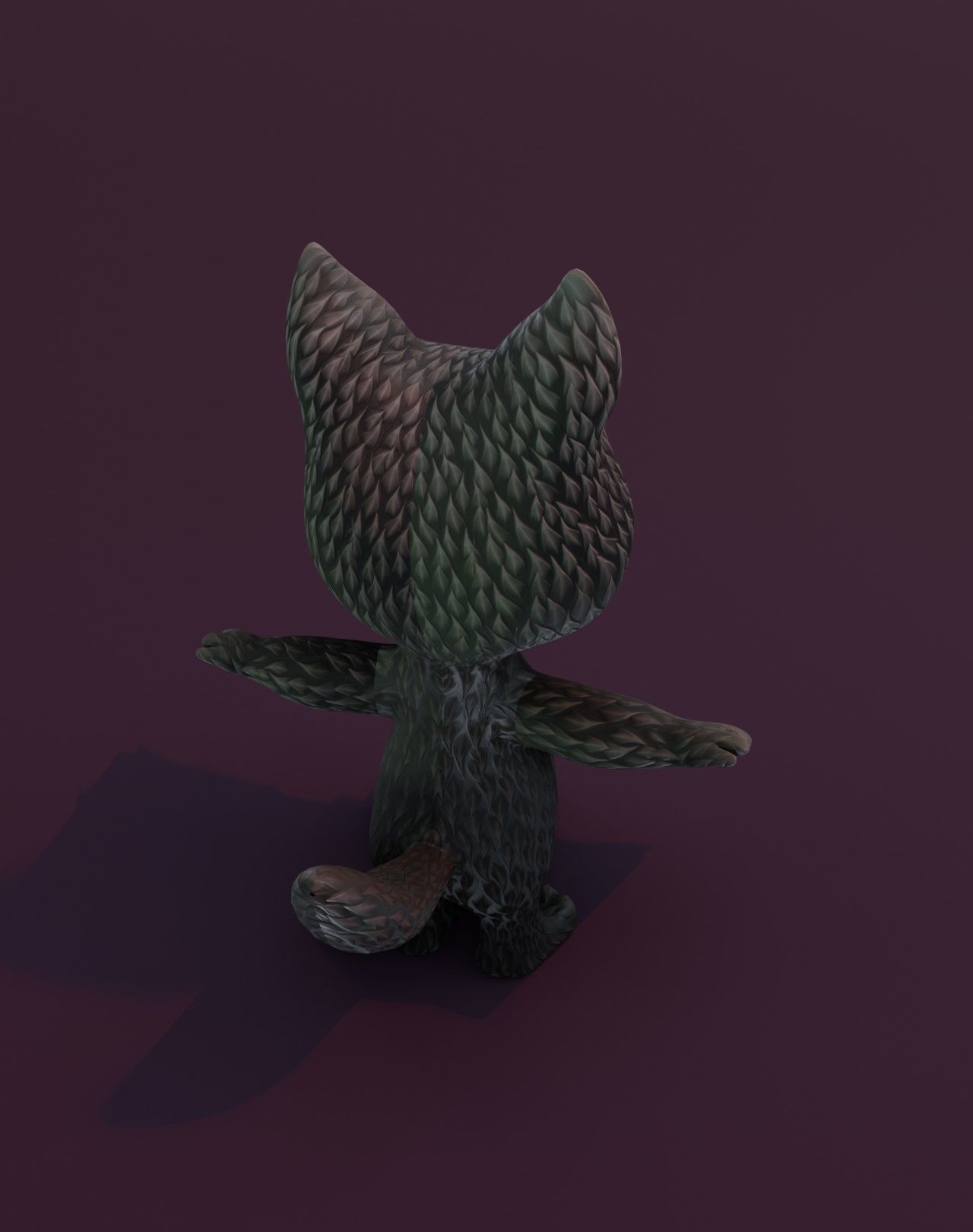 Cartoon Wolf Rigged 3D Collection _71