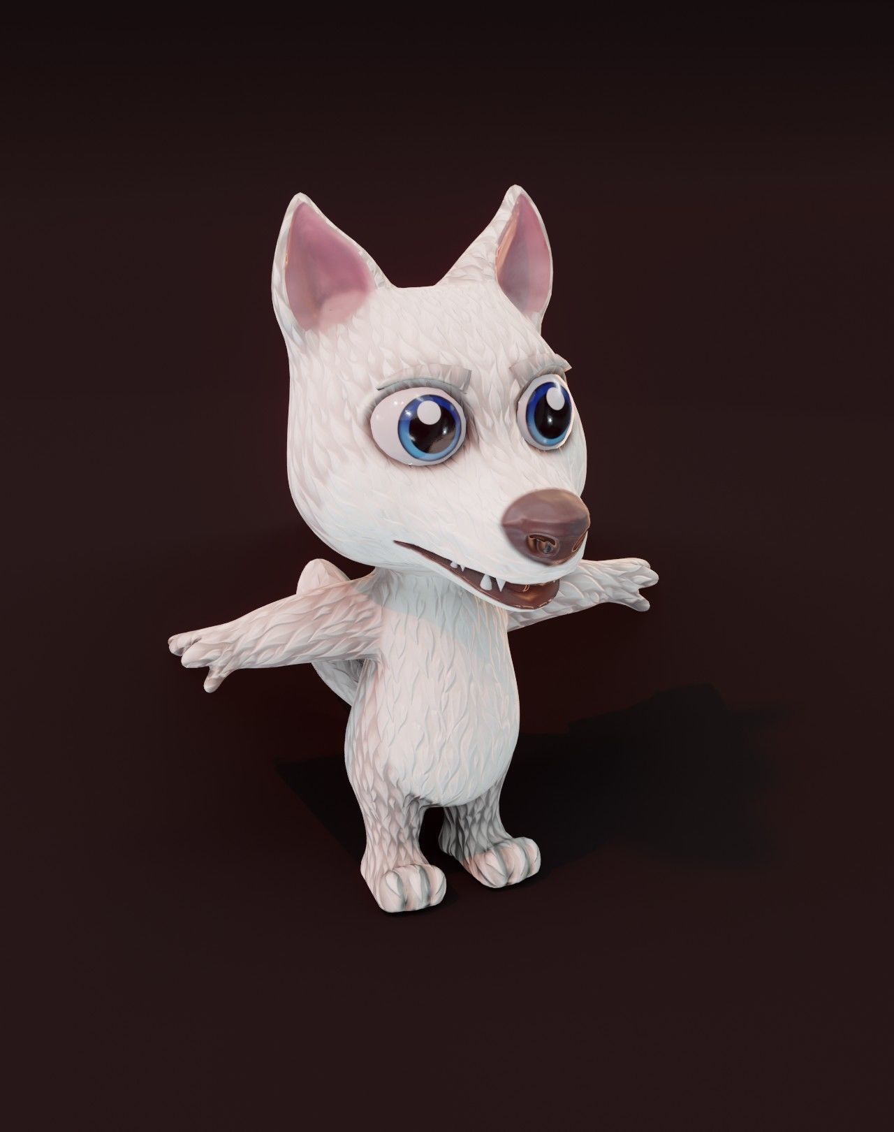 Cartoon Wolf Rigged 3D Collection _26