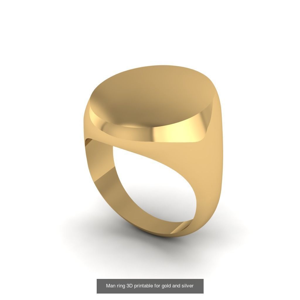 Man 3d Ring Jewellery Models collection 30 pieces _28