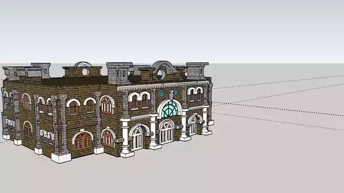Theater 3D model