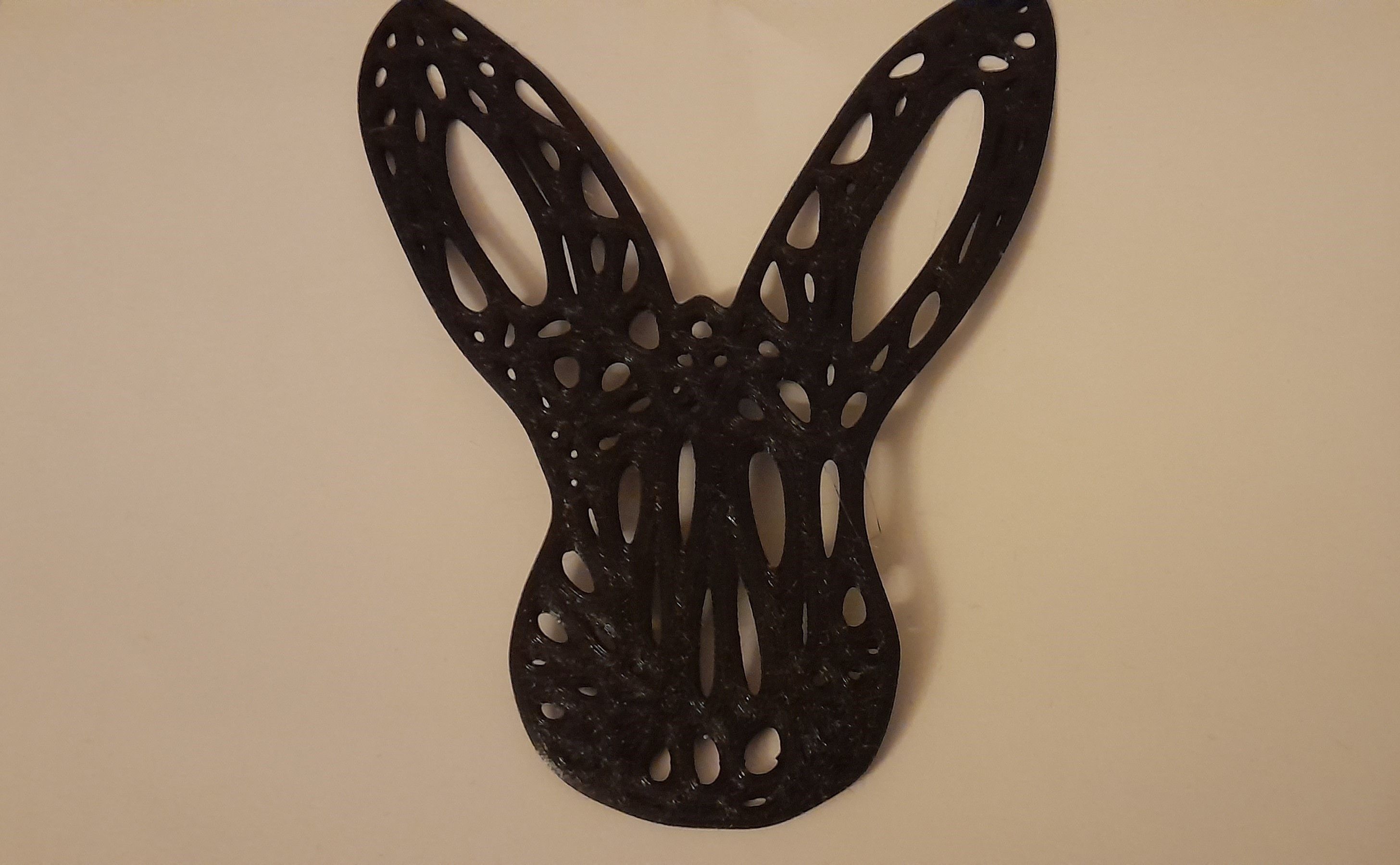 bunny card 3D print model_3