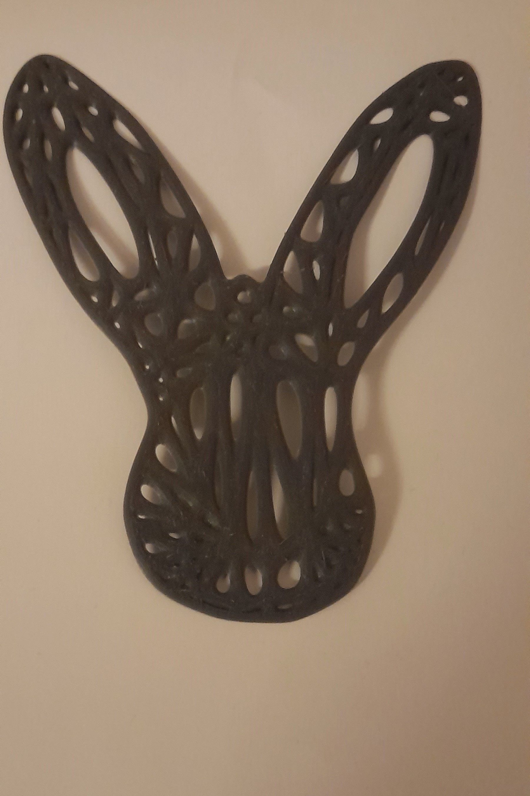 bunny card 3D print model_6