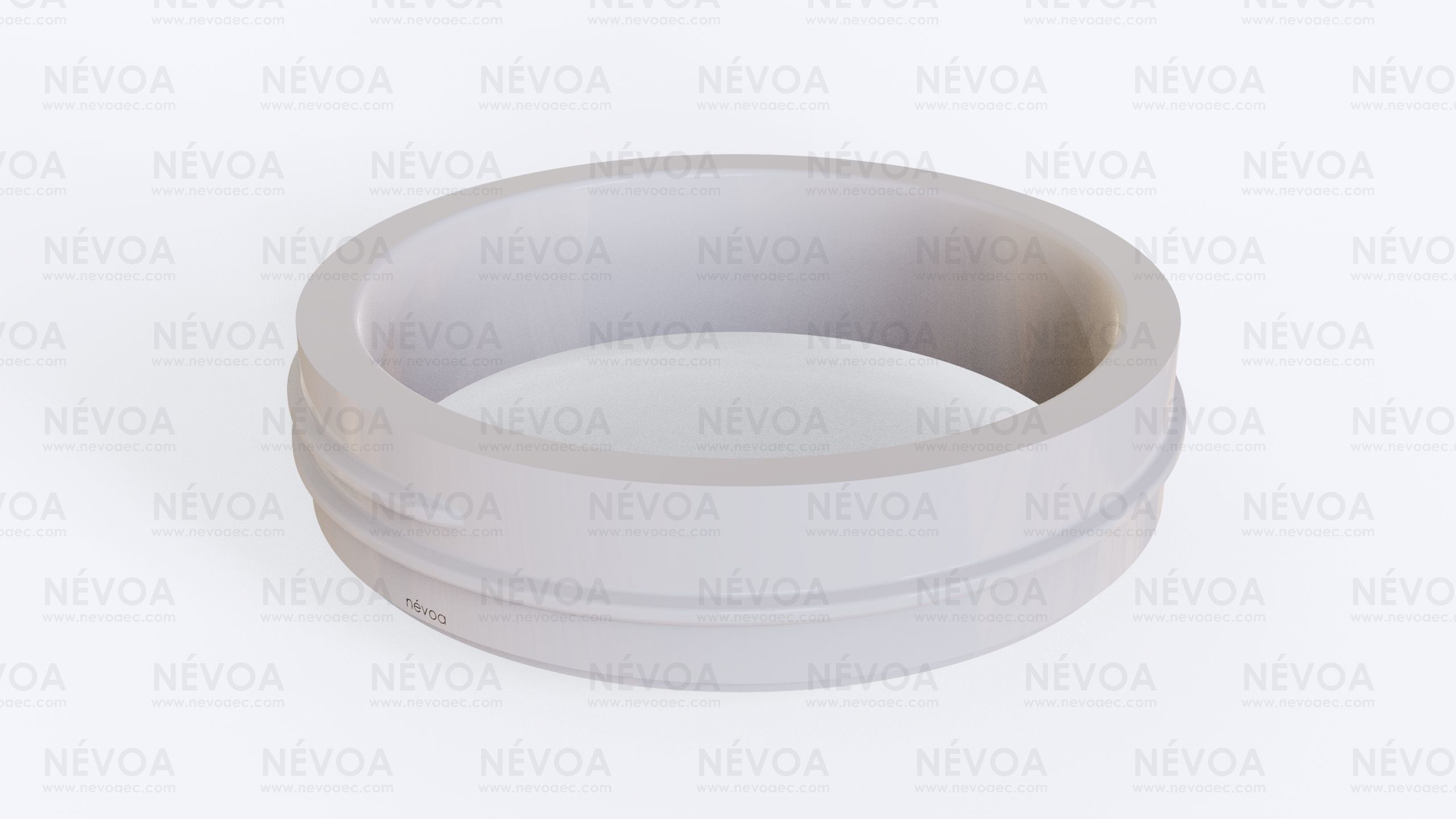 Neck finish - SP 444 - 75 - BF - voluntary standard 3D model_1