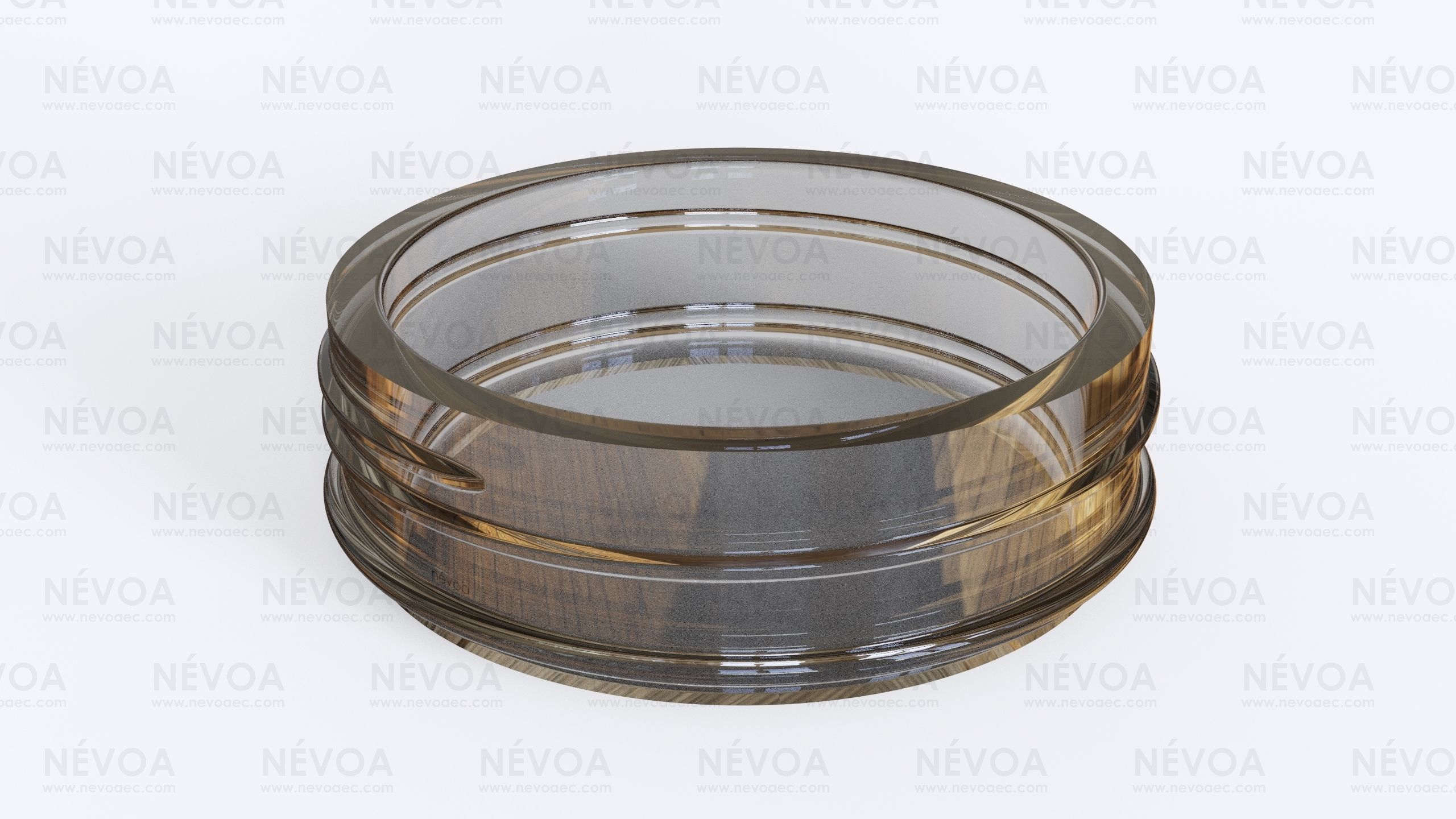 Neck finish - SP 444 - 75 - BDF - voluntary standard 3D model_1