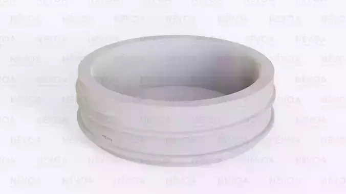 Neck finish - SP 444 - 75 - BDF - voluntary standard 3D model
