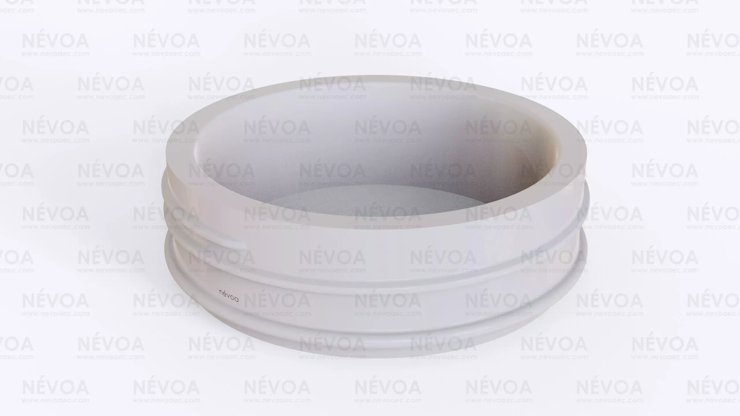 Neck finish - SP 444 - 75 - BDF - voluntary standard 3D model_0