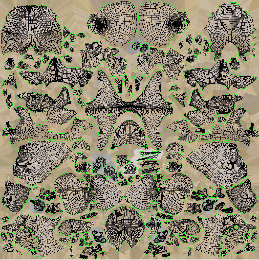 Complete Male Anatomy Low-poly 3D model_144