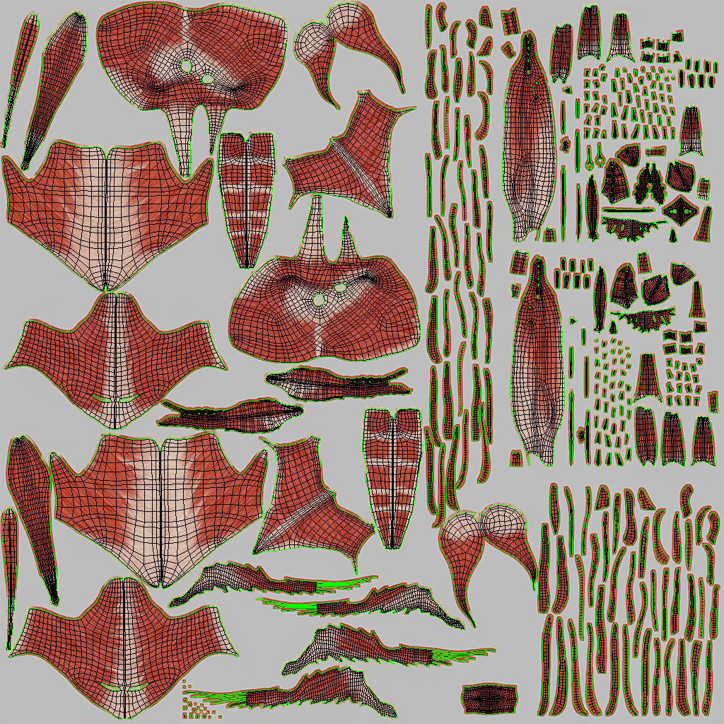 Complete Male Anatomy Low-poly 3D model_82