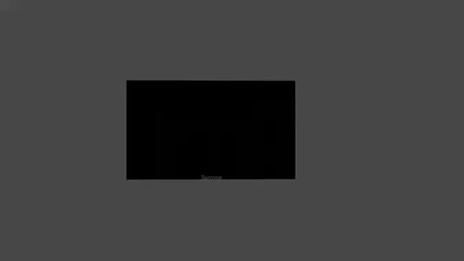 Simple Samsung Metallic TV