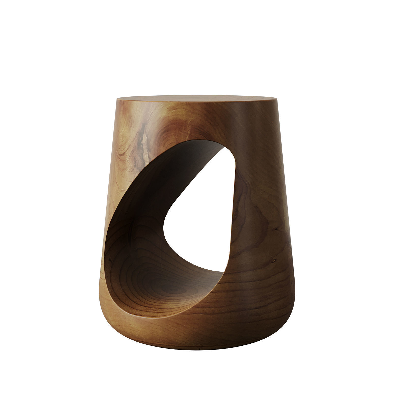 Chinese Stool 190 3D model_2