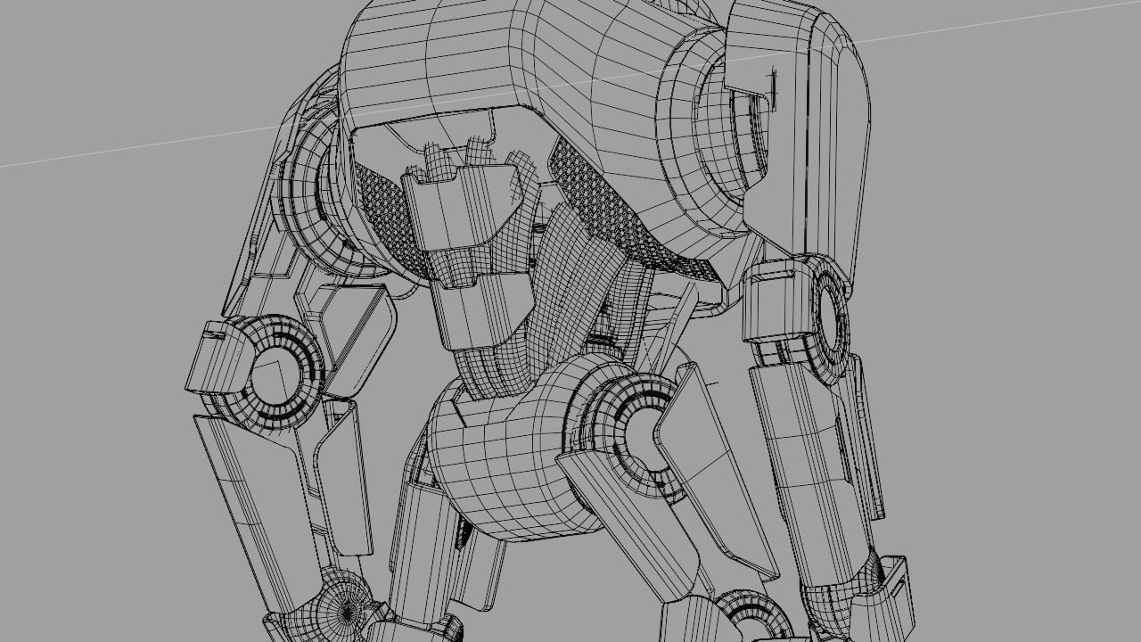 APPLE ANDROID rigged character 3D model_41