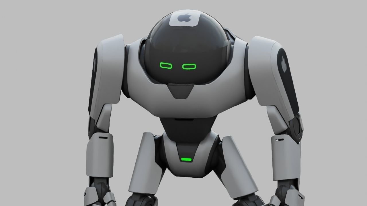 APPLE ANDROID rigged character 3D model_23