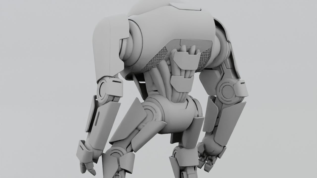 APPLE ANDROID rigged character 3D model_36